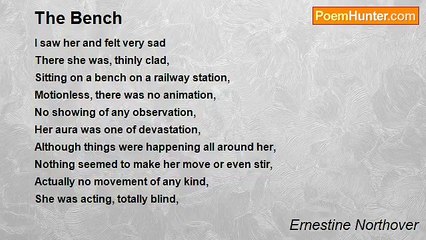 Ernestine Northover - The Bench