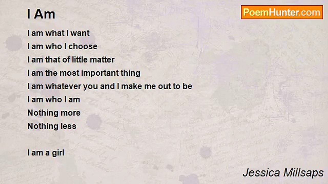 Jessica Millsaps - I Am