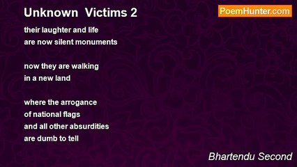 Bhartendu Second - Unknown  Victims 2