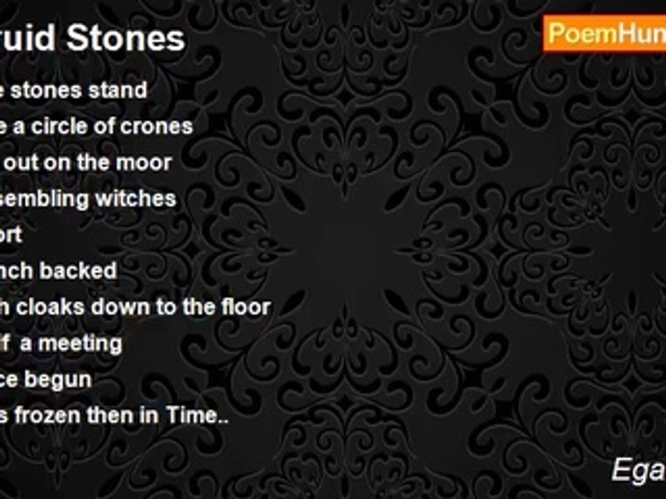 Egal Bohen - Druid Stones