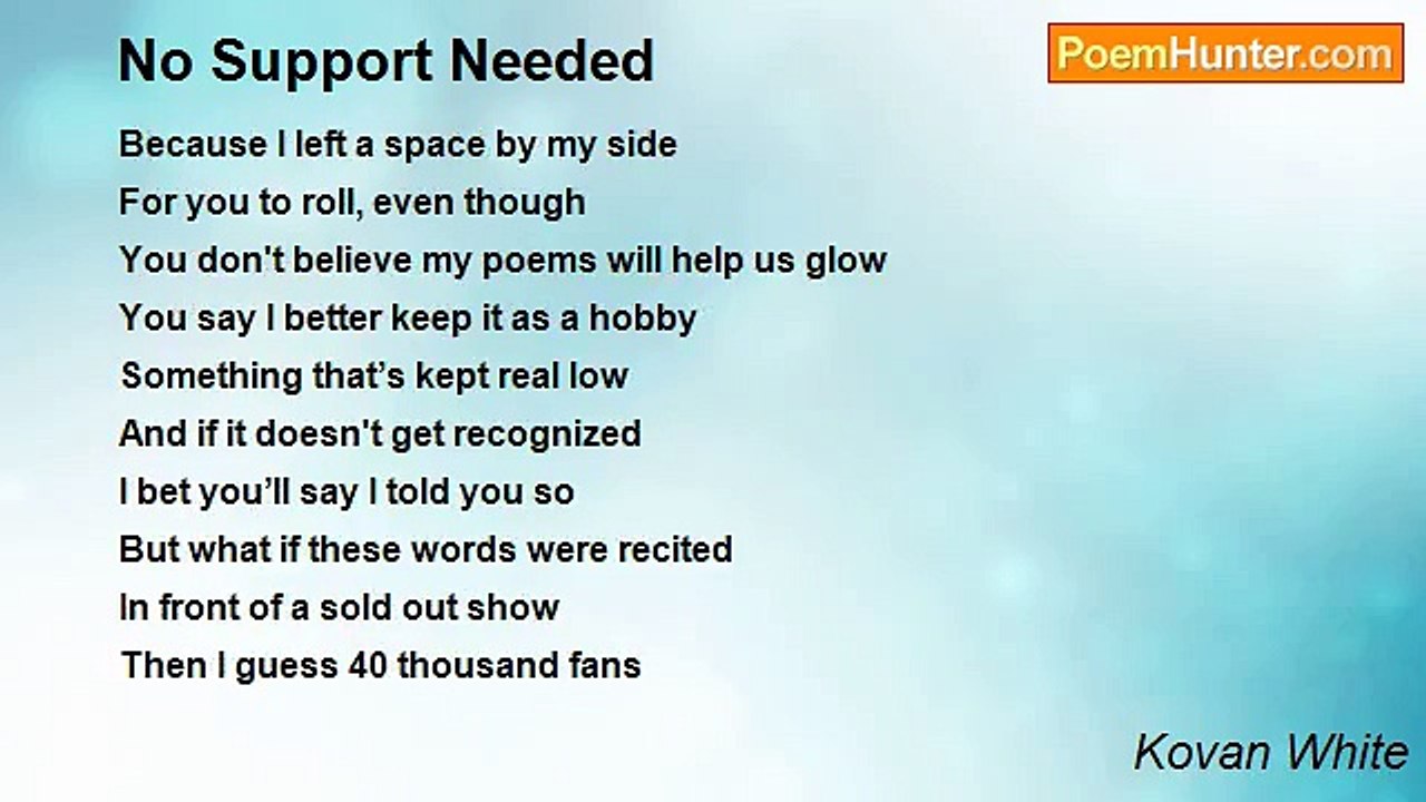 Kovan White - No Support Needed