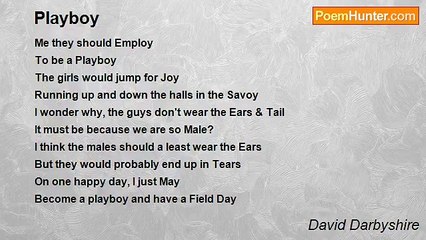 David Darbyshire - Playboy