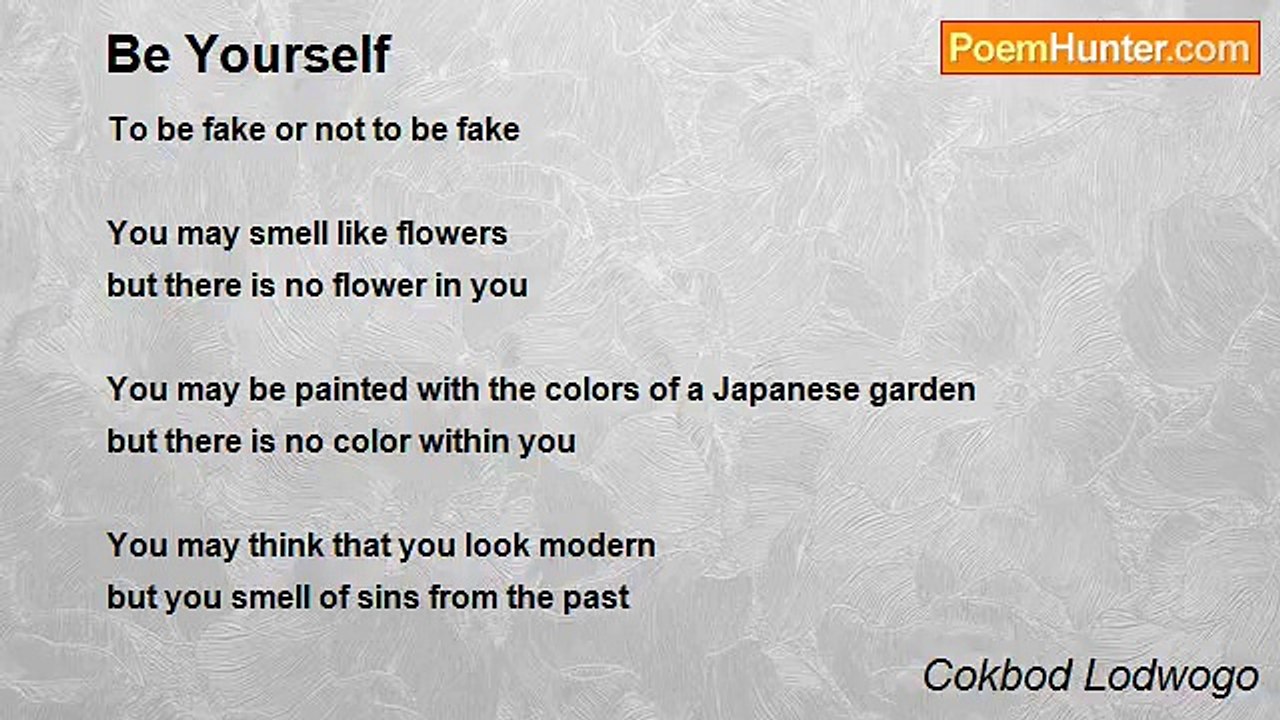 Theorem The Truth Serum - Be Yourself
