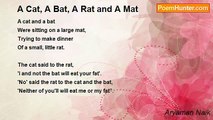 Aryaman Naik - A Cat, A Bat, A Rat and A Mat