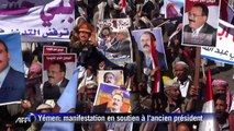 Yémen: manifestation en soutien à l'ancien président Saleh