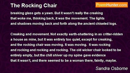 Sandra Osborne - The Rocking Chair