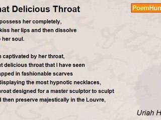 Uriah Hamilton - That Delicious Throat