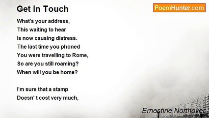 Ernestine Northover - Get In Touch