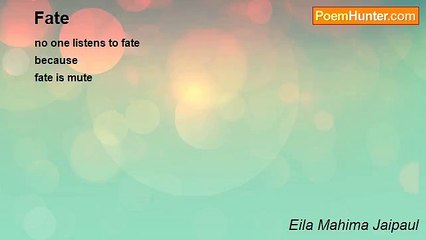 Eila Mahima Jaipaul - Fate