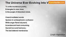 Uriah Hamilton - The Universe Ever Evolving Into Violence