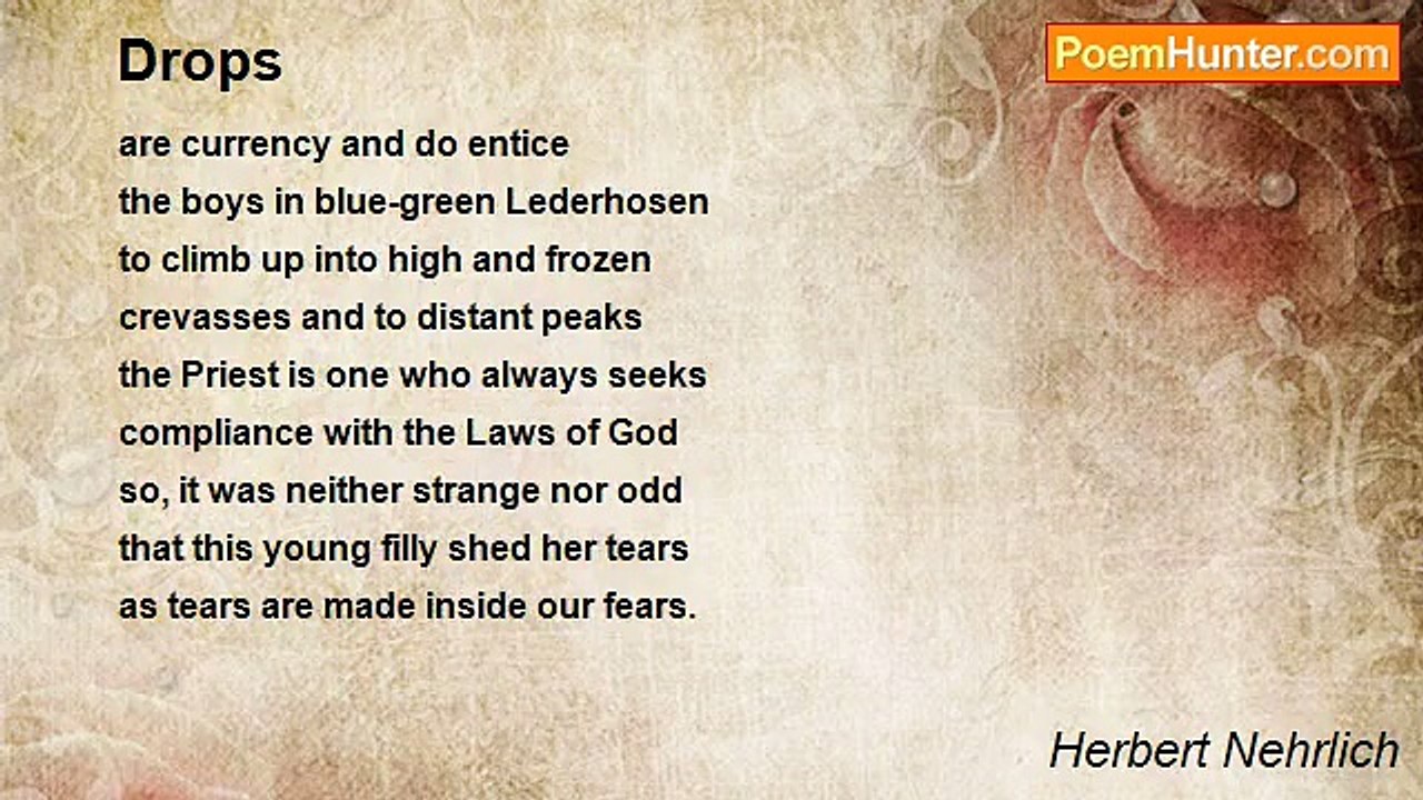 Herbert Nehrlich - Drops