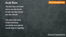 David Darbyshire - Acid Rain