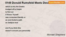 Michael Shepherd - 0149 Donald Rumsfeld Meets Descartes
