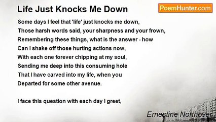 Ernestine Northover - Life Just Knocks Me Down