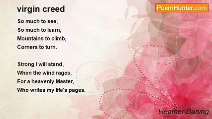 Heather Darling - virgin creed