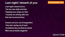 Sylvia Chidi - Last night I dreamt of you