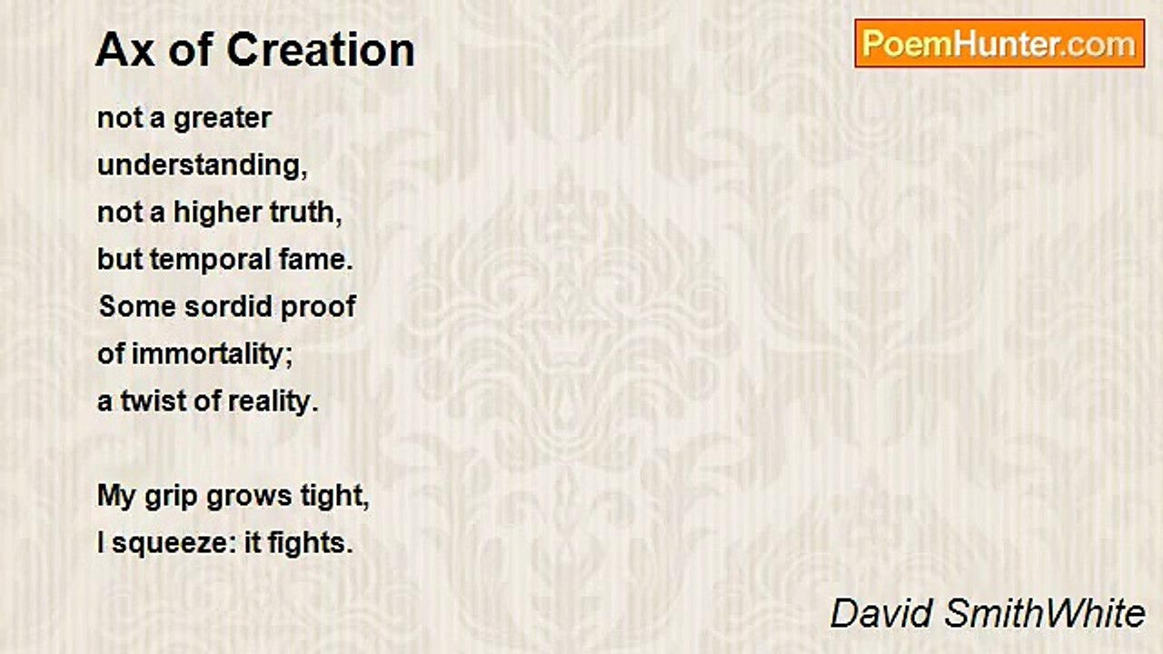 David SmithWhite - Ax of Creation