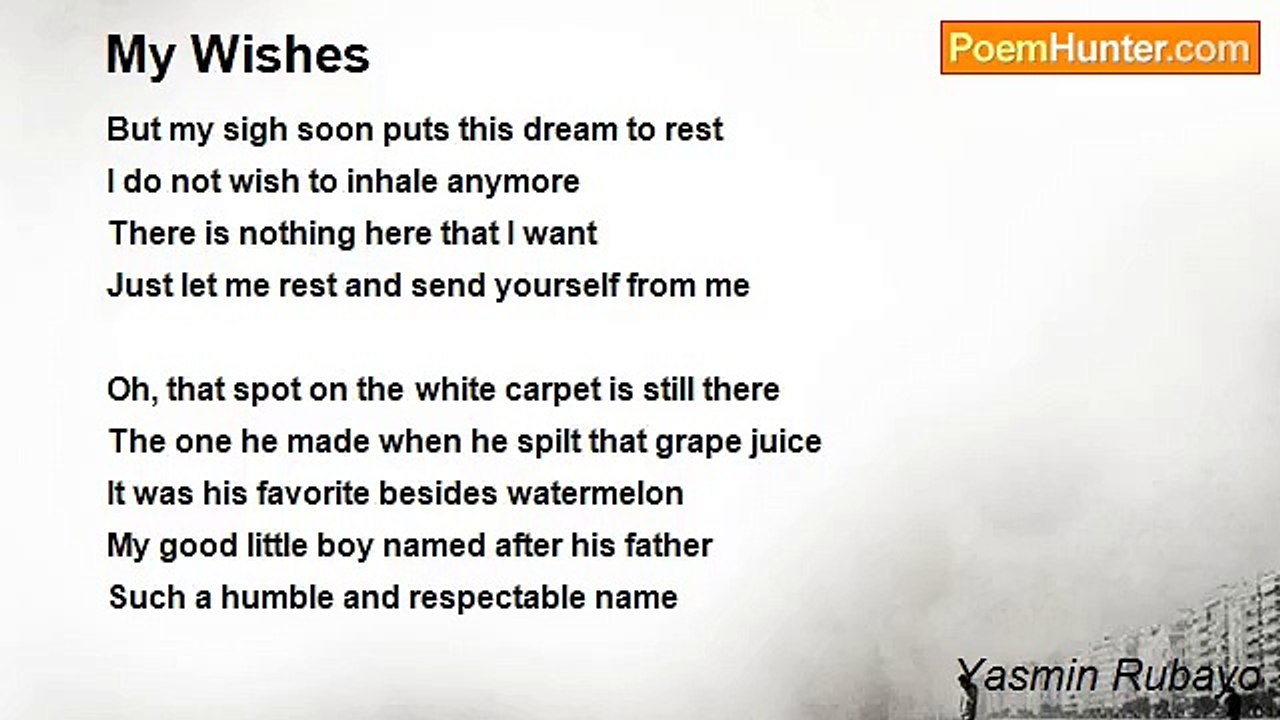 Yasmin Rubayo - My Wishes