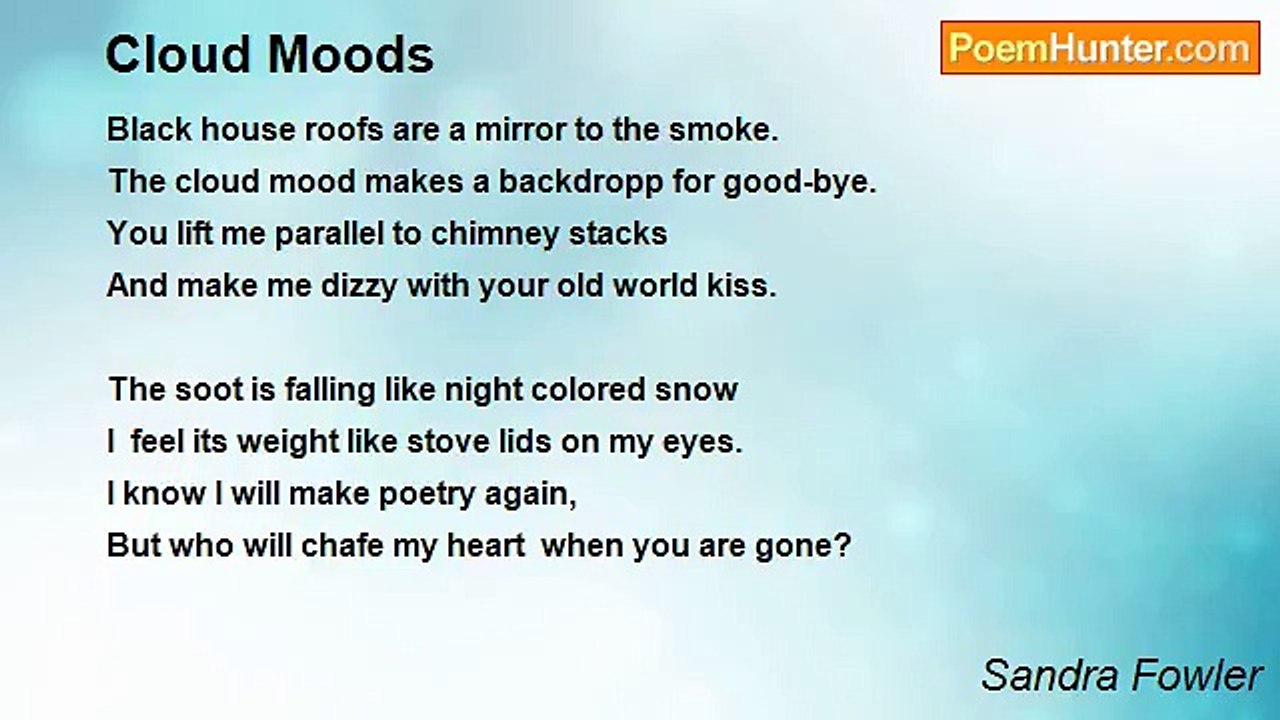 Sandra Fowler - Cloud Moods