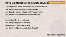 Michael Shepherd - 0146 Contemplation's Metaphysical