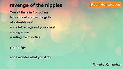 Sheila Knowles - revenge of the nipples
