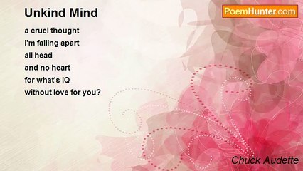 Chuck Audette - Unkind Mind