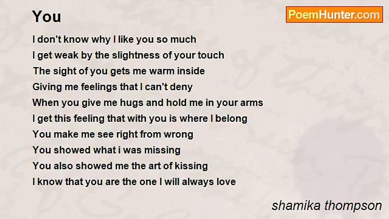 shamika thompson - You