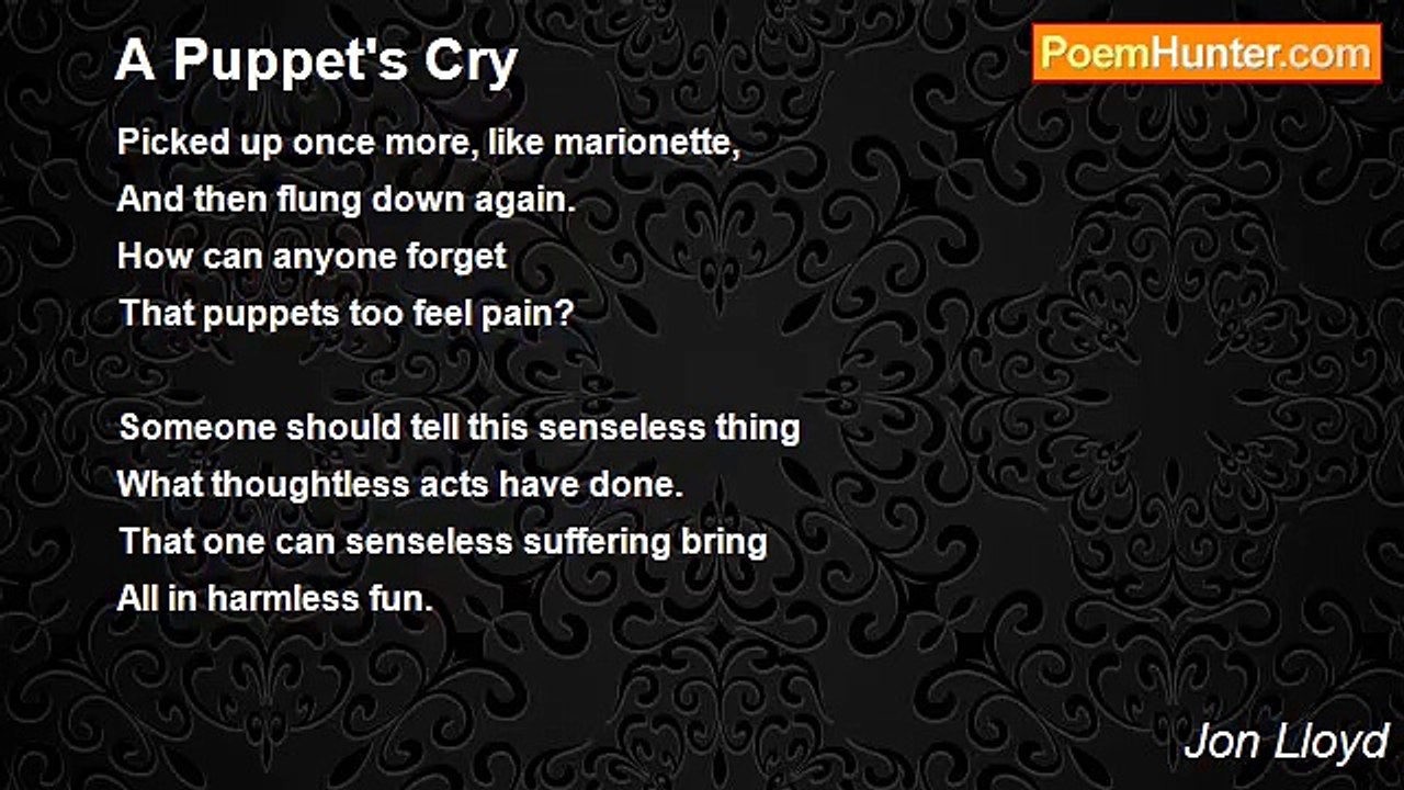Jon Lloyd - A Puppet's Cry