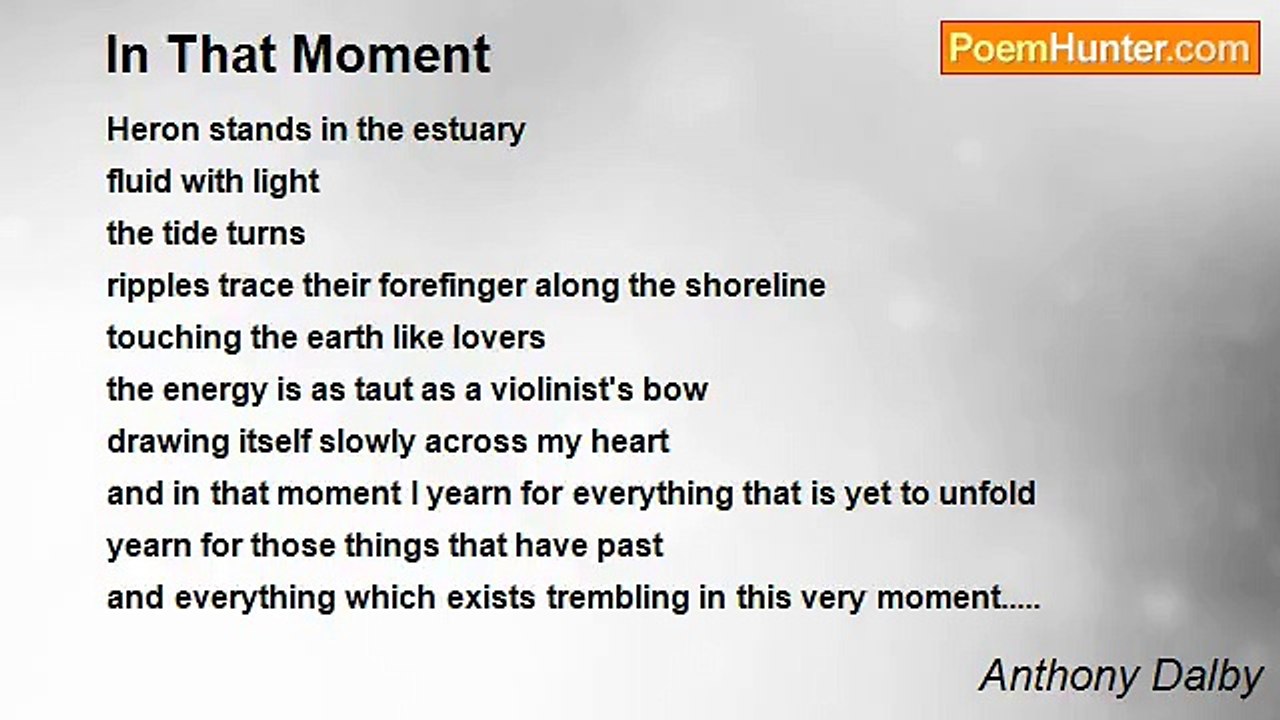 Anthony Dalby - In That Moment