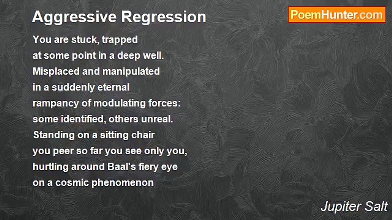 Jupiter Salt - Aggressive Regression