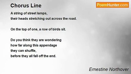Ernestine Northover - Chorus Line