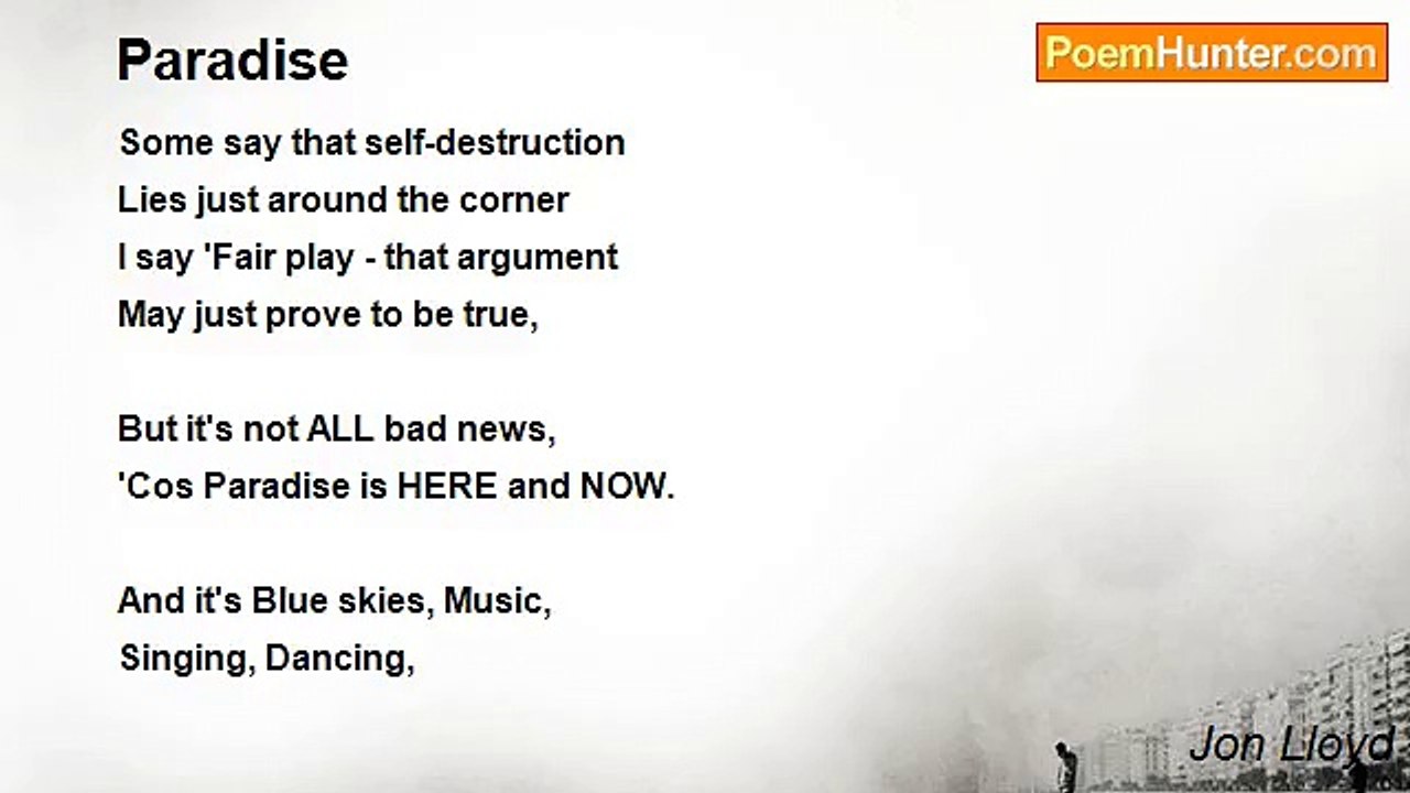 Jon Lloyd - Paradise