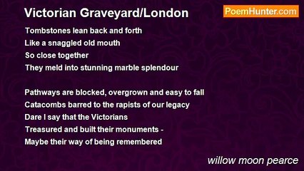 willow moon pearce - Victorian Graveyard/London