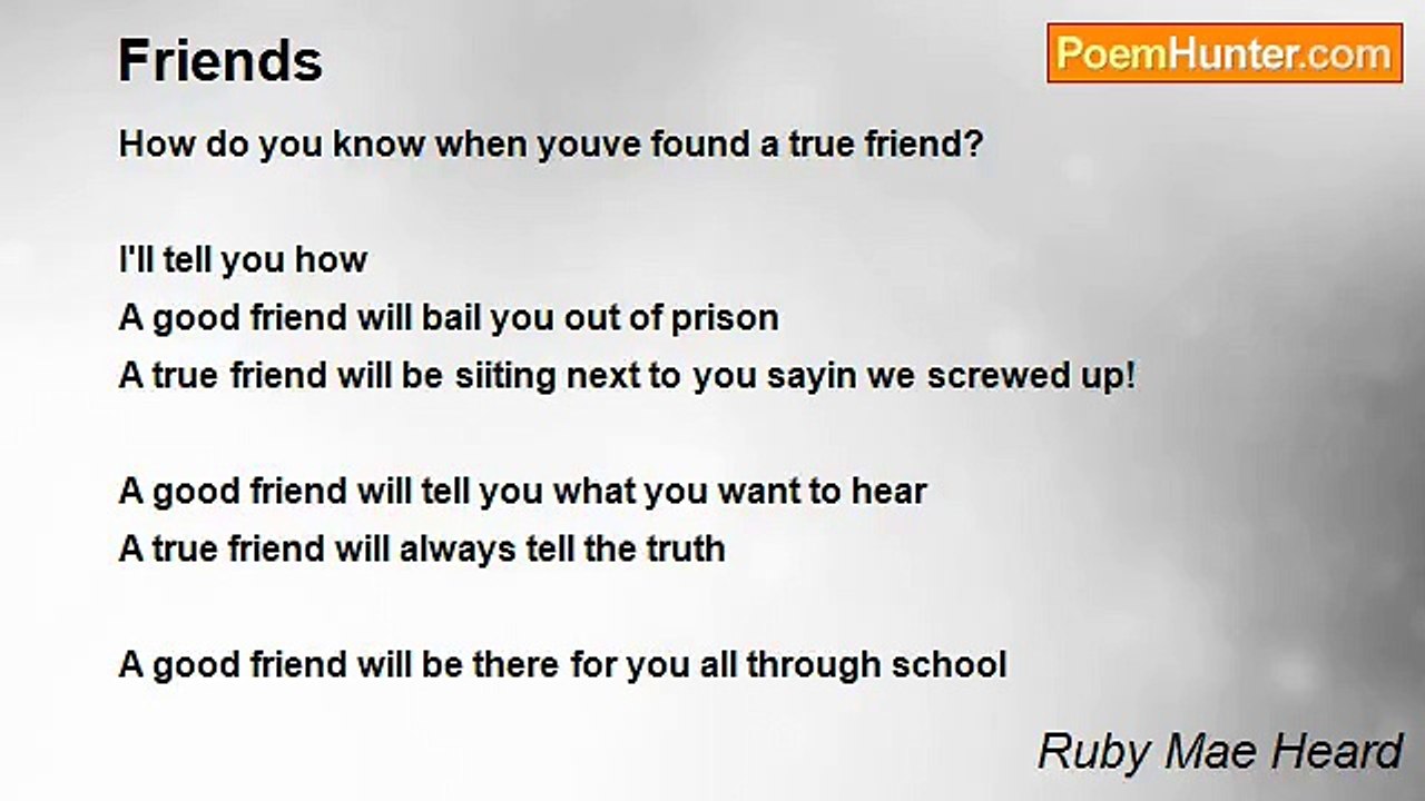 Ruby Mae Heard - Friends
