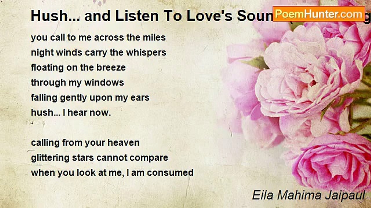Eila Mahima Jaipaul - Hush... and Listen To Love's Sound (or Dancing In The Shadows)