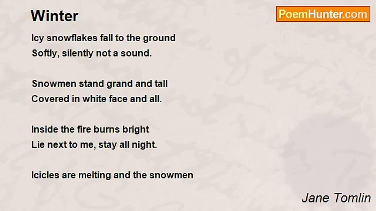 Jane Tomlin - Winter
