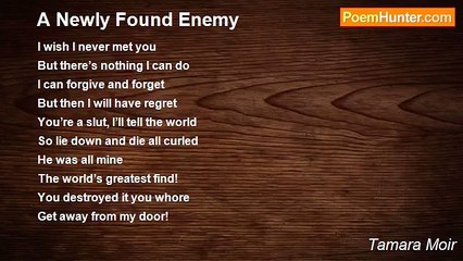 Tamara Moir - A Newly Found Enemy