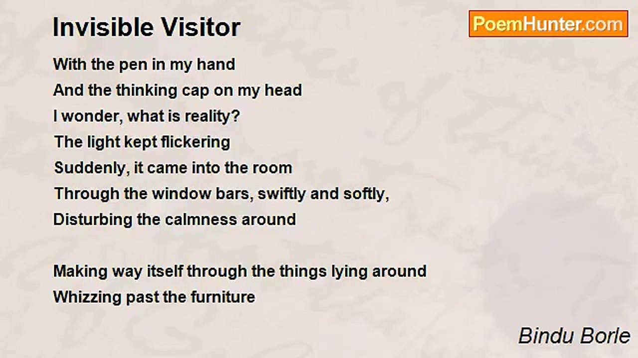 Bindu Borle - Invisible Visitor