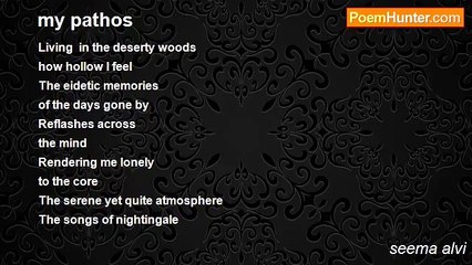 seema alvi - my pathos
