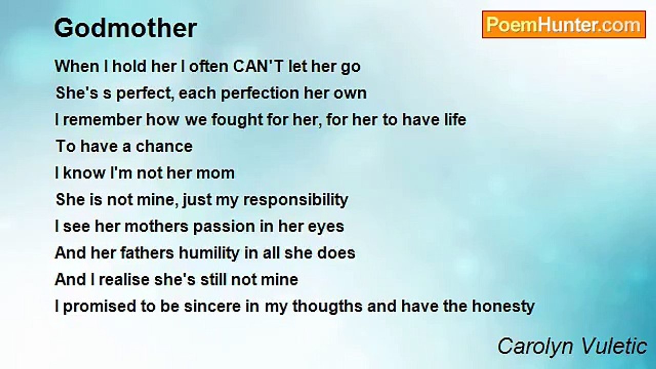 Carolyn Vuletic - Godmother