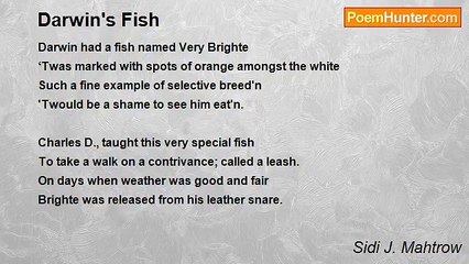 Sidi J. Mahtrow - Darwin's Fish
