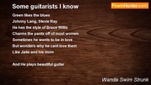 Wanda Swim Strunk - Some guitarists I know