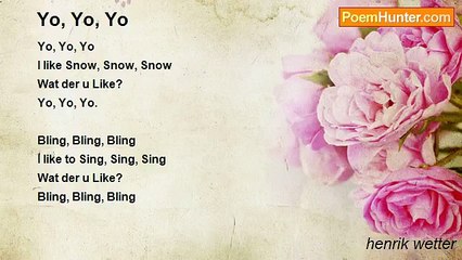 henrik wetter - Yo, Yo, Yo