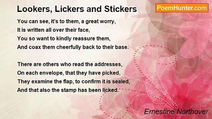 Ernestine Northover - Lookers, Lickers and Stickers