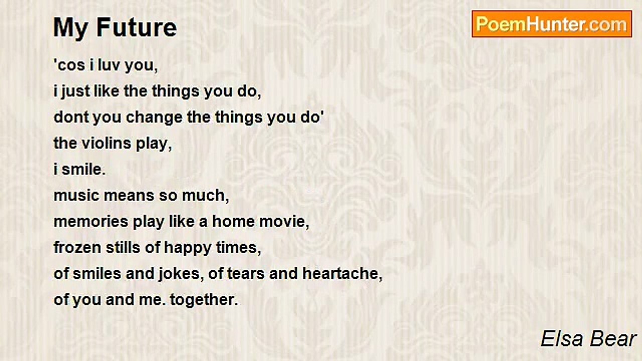 Elsa Bear - My Future