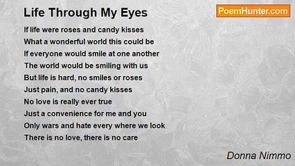 Donna Nimmo - Life Through My Eyes