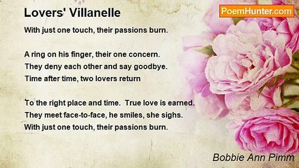 Bobbie Ann Pimm - Lovers' Villanelle