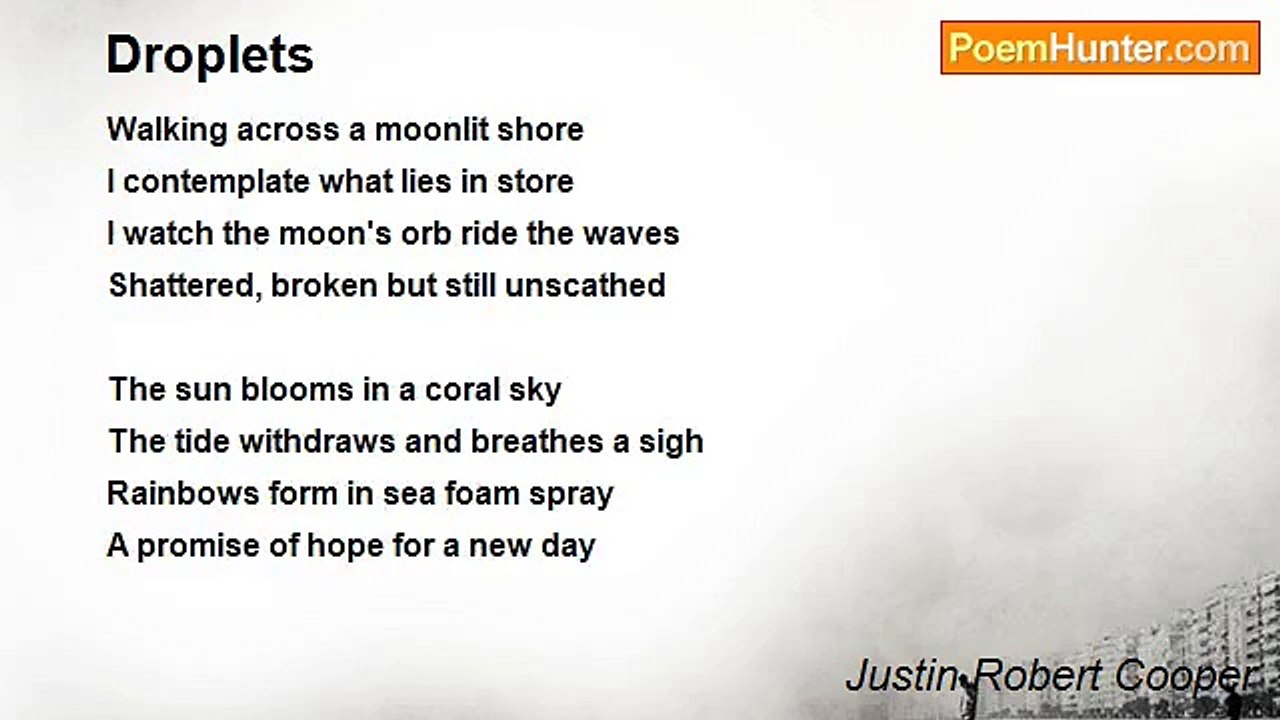 Justin Robert Cooper - Droplets