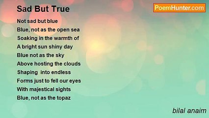 bilal anaim - Sad But True