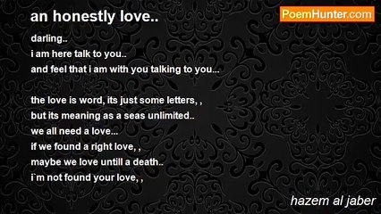 hazem al jaber - an honestly love..